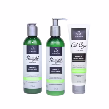 Imagem do produto Kit Straight - Cuidado diário do cabelo liso (3 unidades)