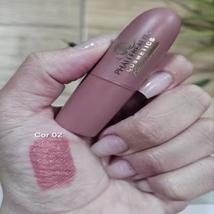 Imagem do produto Batom Matte Fine Texture 02 - Phallebeauty