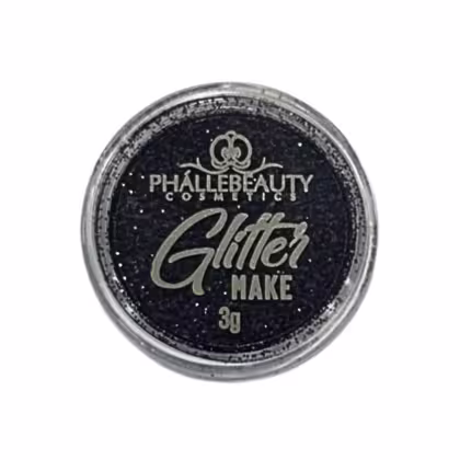 Imagem do produto Phalle Beauty Glitter Make 3g  - Preto