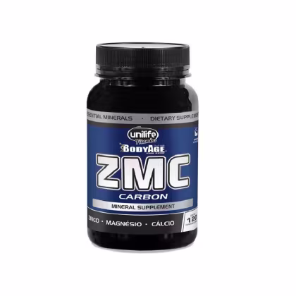 Imagem do produto Suplemeto Alimentar ZMC Carbo BodyAge Wnilife 120 Cápsulas