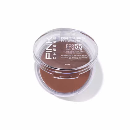 Imagem do produto Protetor Solar Pó Compacto FPS 55 11,4g Pink Cheeks - P50