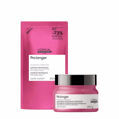 Imagem do produto Kit L'Oréal Professionnel Pro Longer Shampoo Refil Máscara (2 produtos)