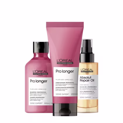 Imagem do produto Kit L'Oréal Professionnel Pro Longer Duo Oil (3 produtos)