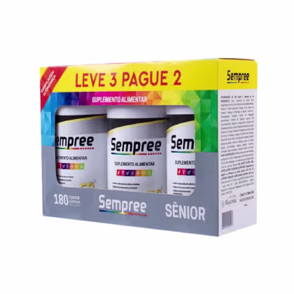 Imagem do produto Suplemento Alimentar Sempree Sênior 50+ Kit Com 180 Cápsulas