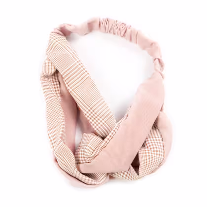 Imagem do produto Faixa Turbante Cabelo Estampa Xadrez Colorida Pacote 12x1 Unidade - Terumy Acessórios