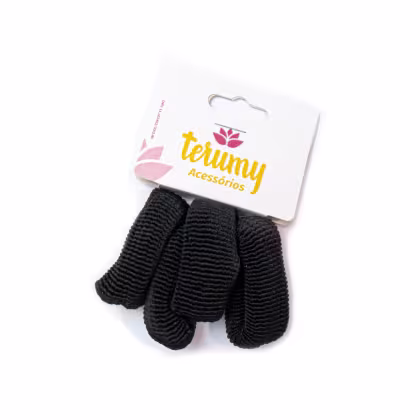 Imagem do produto Rabicó Preto Pacote 15x4 Unidades - Terumy Acessórios