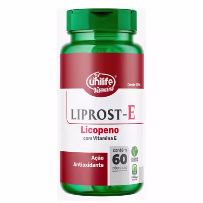 Imagem do produto Suplemento Alimentar Liprost E Unilife 60 Cápsulas