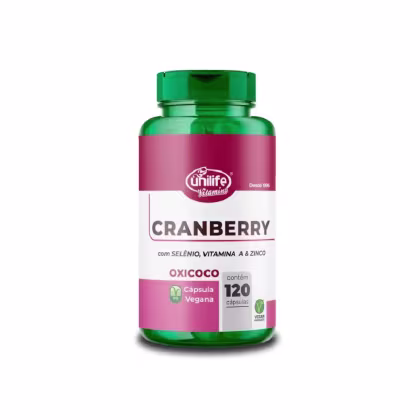 Imagem do produto Suplemento Alimentar Cranberry Sabor Oxicoco Unilife 120 Cápsulas