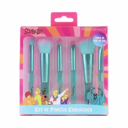 Imagem do produto Miss Frandy Scooby Doo Kit 6 Pinceis