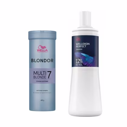 Imagem do produto Kit Wella Professionals Blondor Descolorante + Ox 40 Volumes (2 Produtos)