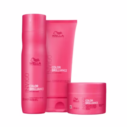 Imagem do produto Wella - Color Brilliance - Kit  Home Care Shampoo Condicionador E Mascara