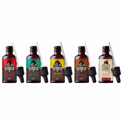 Imagem do produto 5x Óleo Barba Negra Calico Lemon Coffee e Peaky Don Alcides