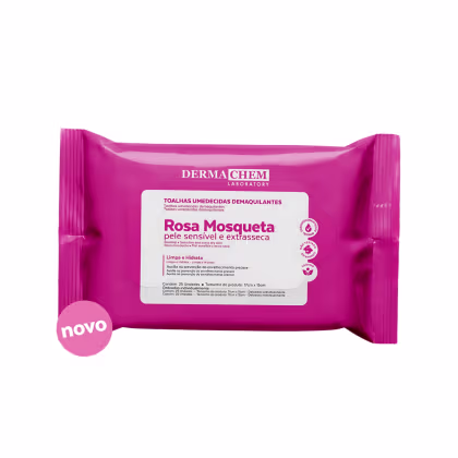 Imagem do produto Derma Chem Toalha Umedec Demaq Rosa Mosqueta