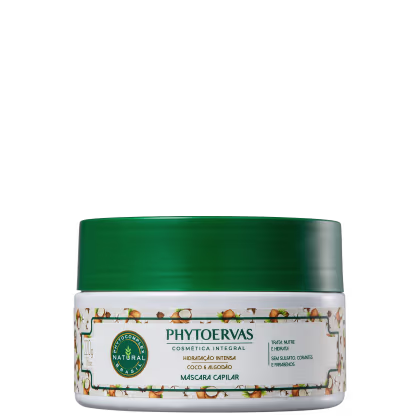 Imagem do produto Phytoervas Hidratação Intensa Coco e Algodão - Máscara Capilar 220g