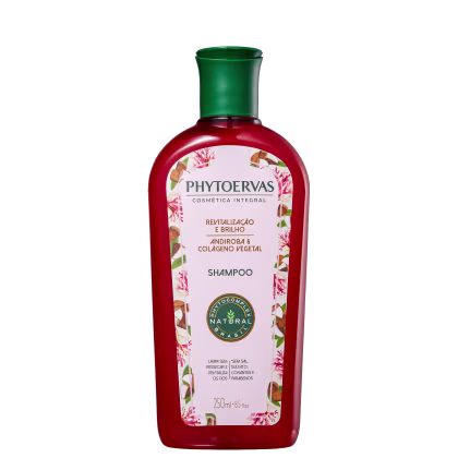Imagem do produto Phytoervas Revitalização e Brilho Andiroba e Colágeno Vegetal - Shampoo 250ml