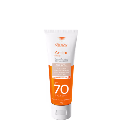 Imagem do produto Darrow Actine Colors FPS70 Pele Clara - Protetor Solar com Cor 40g