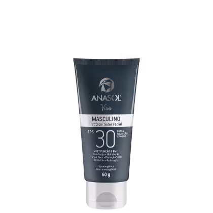 Imagem do produto Anasol Viso Masculino FPS 30 - Protetor Solar Facial 60g