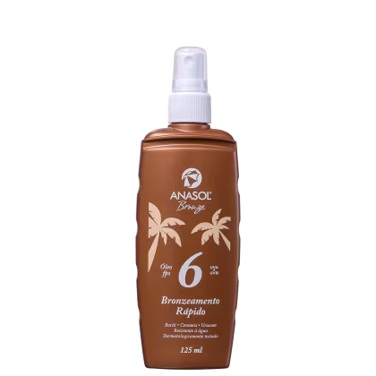 Imagem do produto Anasol Bronze FPS 6 - Óleo Bronzeador 125ml