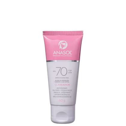 Imagem do produto Anasol Uniformizador FPS 70 - Protetor Solar Facial 60g