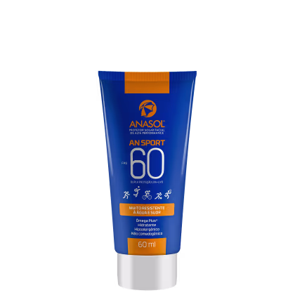 Imagem do produto Anasol AN Sport FPS 60 - Protetor Solar Facial 60ml