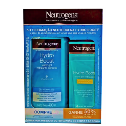 Imagem do produto Kit Neutrogena Hydro Boost Water Gel (2 Produtos)