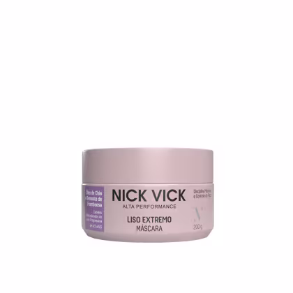 Imagem do produto Nick & Vick Alta Performance Liso Extremo - Máscara Capilar 200g