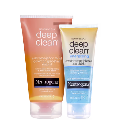 Imagem do produto Kit Neutrogena Deep Clean Energizing + Grapefruit (2 Produtos)