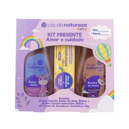 Imagem do produto Cia da Natureza Kit Presente Baby Amor e Cuidado