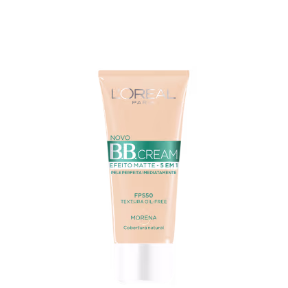 Imagem do produto L'Oréal Paris Efeito Matte FPS 50 Escura - Base BB Cream 30ml