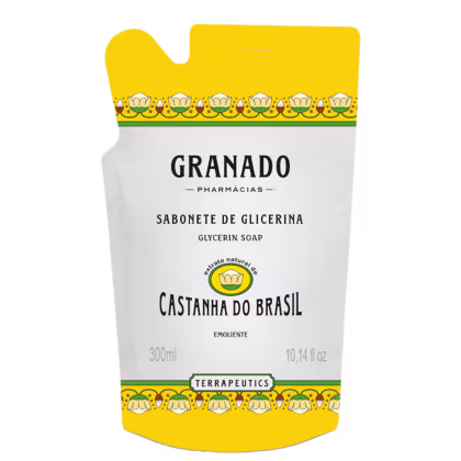 Imagem do produto Granado Terrapeutics Glicerina Castanha do Brasil Refil - Sabonete Líquido 300ml