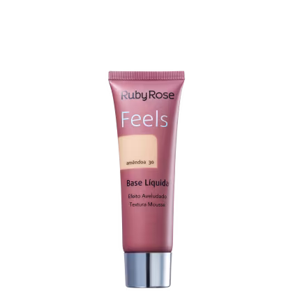 Imagem do produto Ruby Rose Feels Amêndoa 030 - Base Líquida 29ml