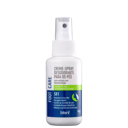 Imagem do produto Blant Foot Care 5x1 - Creme-Spray Desodorante para os Pés 80ml