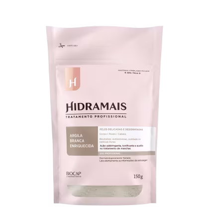 Imagem do produto Hidramais Argila Branca em Pó Enriquecida - Máscara Facial 150g
