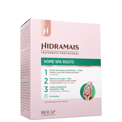 Imagem do produto Kit Hidramais Home Spa Rosto (3 Produtos)