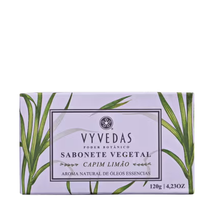 Imagem do produto Vyvedas Vegetal Capim Limão - Sabonete em Barra 120g