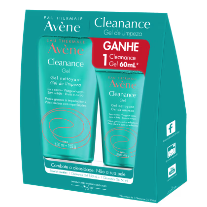 Imagem do produto Kit Avène Cleanance Gel de Limpeza Facial (2 Produtos)