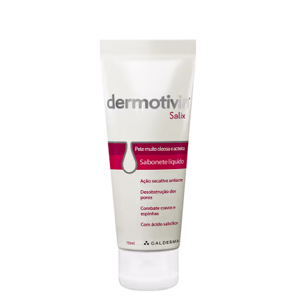 Imagem do produto Dermotivin Salix para Acne - Sabonete Líquido 70ml