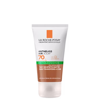 Imagem do produto La Roche-Posay Anthelios Airlicium FPS70 Morena+ - Protetor Solar com Cor 40g