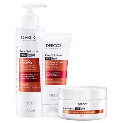 Imagem do produto Kit Vichy Dercos Kera-Solutions Super (3 Produtos)
