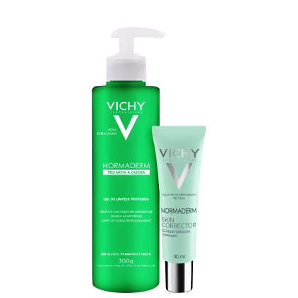 Imagem do produto Kit Vichy Normaderm Clean & Skin Corrector (2 Produtos)