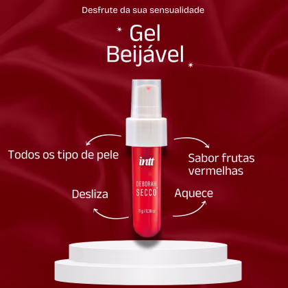 Imagem do produto Gel Beijável Deborah Secco Picante, Gel Deborah Secco Deslizante, Bruma Fixador Cheiroso Íntimo Corporal Deborah Secco