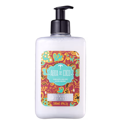 Imagem do produto L'Occitane au Brésil Água de Coco - Sabonete Líquido 500ml