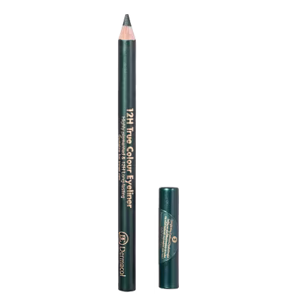 Imagem do produto Dermacol 12H True Colour Eyeliner n° 5 Green - Lápis de Olho 2g