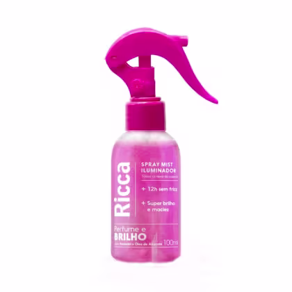 Imagem do produto Spray Mist Iluminador Ricca Perfume e Brilho 100ml