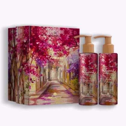 Imagem do produto Kit Uma Tarde na Toscana Sab. Líquido 200ml + Hidratante Corp. 200ml Mahogany