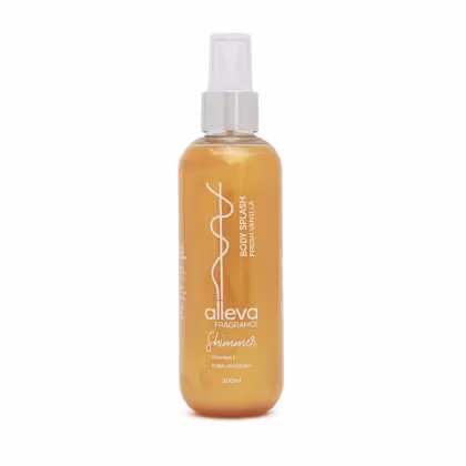 Imagem do produto Body Splash Corporal Fresh Vanilla Shimmer 200ml Alleva