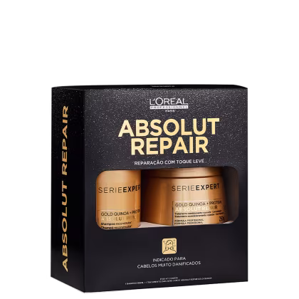 Imagem do produto Kit L'Oréal Professionnel Absolut Repair Gold Quinoa + Protein Box (2 Produtos)