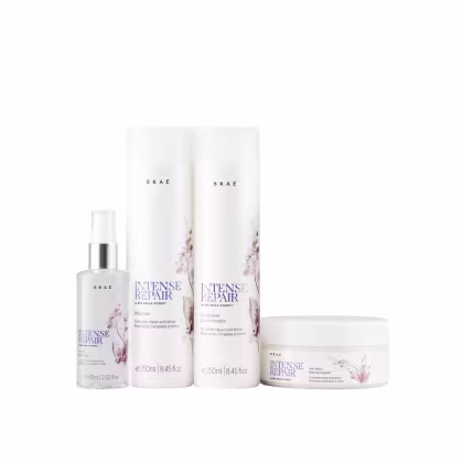 Kit Braé Intense Repair by Ana Paula Siebert Four Care, 4 produtos.
