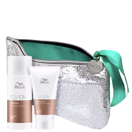 Imagem do produto Kit Beleza na Web Wella Professionals Fusion & Nécessaire (3 Produtos)
