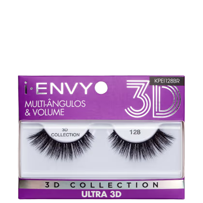 Imagem do produto Kiss New York i-Envy Ultra 3D Collection 128 - Cílios Postiços (1 Unidade)